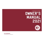 Indian Chieftain Dark Horse 2021 Motorcycle manual cover