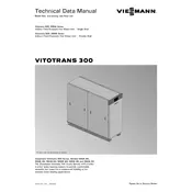 Viessmann Vitotrans 300 D3HA 30 Boiler manual cover