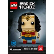 LEGO Wonder Woman 41599 Construction Set manual cover