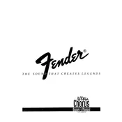 Fender Ultra Chorus 22-6701 120V Amplifier manual cover