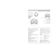 Audio-Technica ATH-ANC20 Headphones manual cover