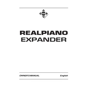 Peavey Realpiano Digital Expander Keyboard manual cover