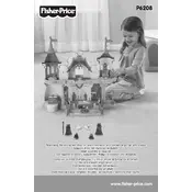 Fisher Price Mattel Precious Places Swan Palace P6208 Toy manual cover