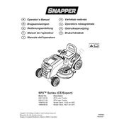 Snapper 2691103-00 Tractor manual cover