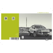 Ford Escape 2015 manual cover