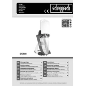 Scheppach DC500 5906307901 Dust Collector manual cover