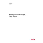 Xerox VIPP Manager Ver.17.0 Software manual cover