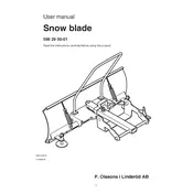 Husqvarna Snow Blade R400II Snow Thrower manual cover