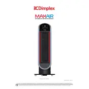 Dimplex MaxAir 25 Black Heater manual cover