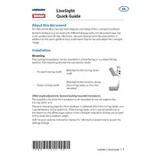 Lowrance LiveSight Transducer manual cover