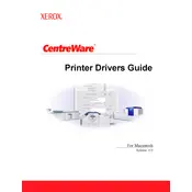 Xerox CentreWare Macintosh Software manual cover