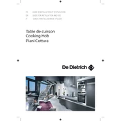 De Dietrich DTE798X Hob manual cover