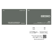 Seiko 5R65 Spring Drive Diver manual cover