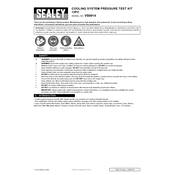 Sealey VS0014 Kit manual cover