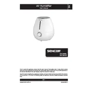 Sencor SHF 2000BL Humidifier manual cover