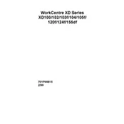 Xerox WorkCentre XD102 Printer manual cover