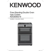 Kenwood KDG606S19 manual cover