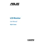 ASUS PQ321Q Monitor manual cover