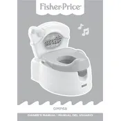 Fisher Price Mattel Sea Me Flush GMP68 Tub manual cover