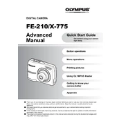 Olympus FE-210 manual cover