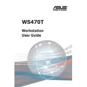 ASUS WS470T Server manual cover