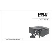 Pyle PRJG48 Projector manual cover