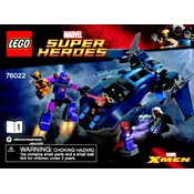 LEGO X-Men 76022-1 Construction Set manual cover