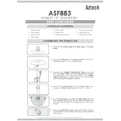 Aztech ASF883 Fan manual cover