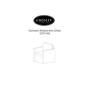 Crosley CO7146 Chair manual cover