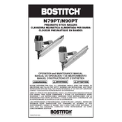 Bostitch N79PT Nailer manual cover