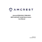 Amcrest IP2M-851B Security Camera manual cover