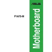 ASUS F1A75-M Motherboard manual cover