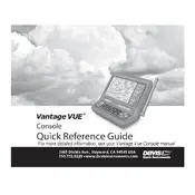 Davis Vantage VUE Console manual cover