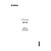 Yamaha Clavinova CLP-320 Piano manual cover