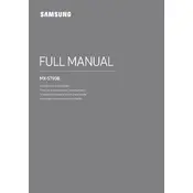 Samsung Sound Tower High Power Audio 1700W MX-ST90B Speaker manual cover