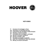 Hoover HDTI6500X manual cover