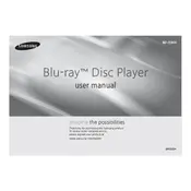 Samsung J5900 Series Blu-ray Player manual cover