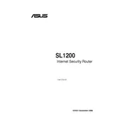 ASUS SL1200 Router manual cover