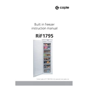 Caple RiF1795 Refrigerator manual cover