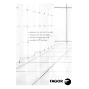 Fagor FT-7310 Washing Machine manual cover