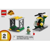 LEGO 76944-2 Construction Set manual cover