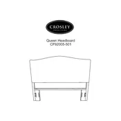 Crosley CF92005-501 Bed manual cover