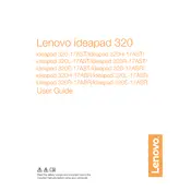 Lenovo IdeaPad 320-17ABR Laptop manual cover