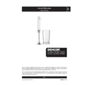 Sencor SHB 30WH Blender manual cover