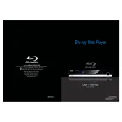 Samsung BD-P1000 Series Blu-ray Player manual cover