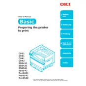 Oki C911 Printer