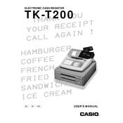 Casio TK-T200 Cash Register