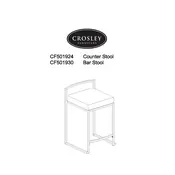 Crosley CF501924 Stool manual cover