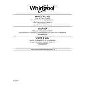 Whirlpool WUW35X15DS Wine Cellar manual cover