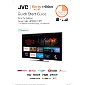 JVC LT-40CF890 manual cover